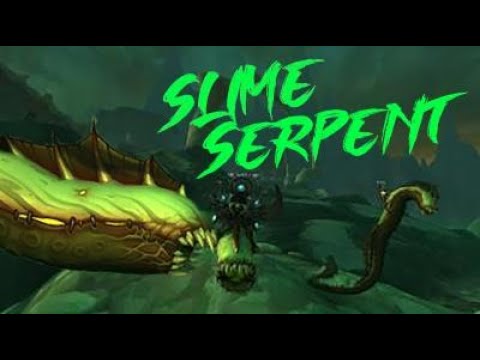 Obtaining the Serpent Slime Mount - Shadowlands Beta