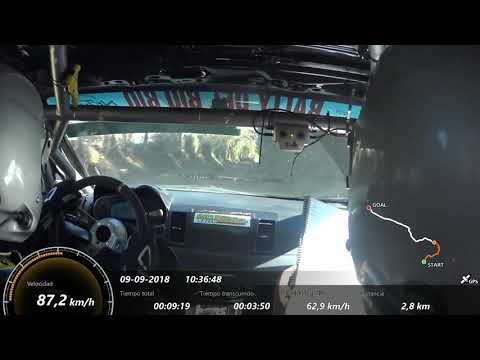 Rally Bio Bio, Coihueco 2018, PE3 J. Espinoza - M. Vargas, Mitsubishi Lancer RGT N3