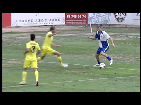 CE Sabadell - Villarreal CF (0-0) Resumen (25/08/12) J2