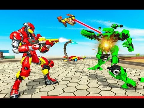 Scorpion Robot Transform War Air Jet Robot | New Rescue City Robot Transform Android GamePlay