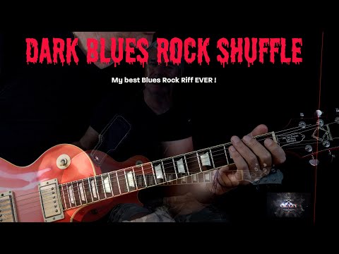 Dark Blues Rock Shuffle - Guitar Lesson