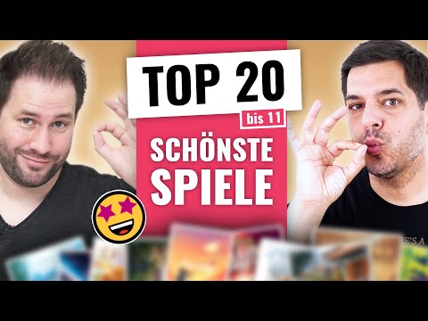 Die SCHÖNSTEN Brettspiele • 20-11 😍