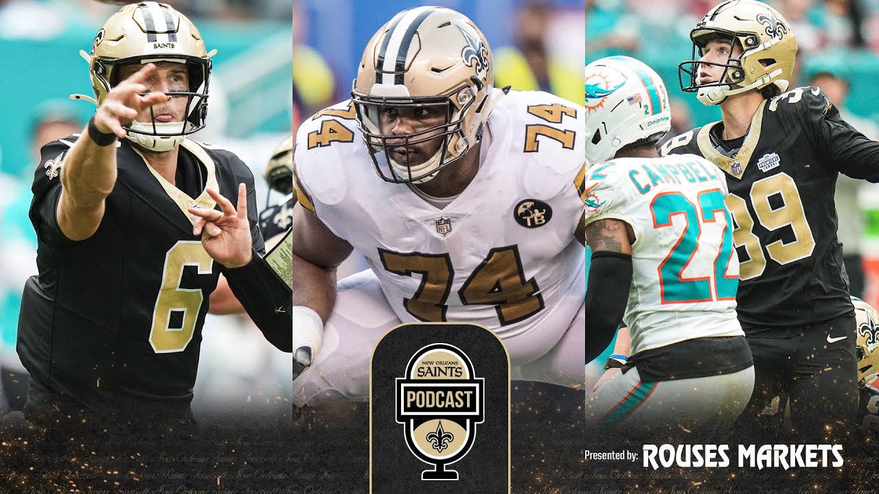Jermon Bushrod talks Tyler Shough, Saints Roster | Saints Podcast