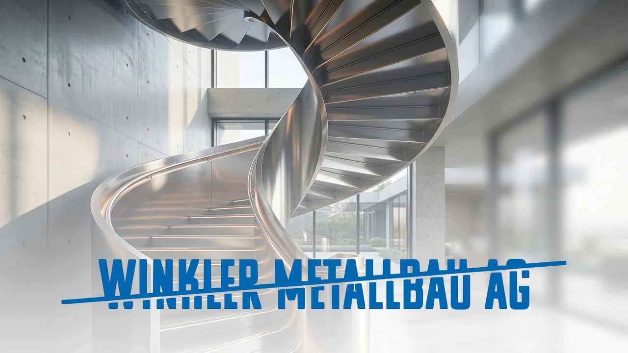 Winkler Metallbau AG Wendeltreppe LIUG Chur