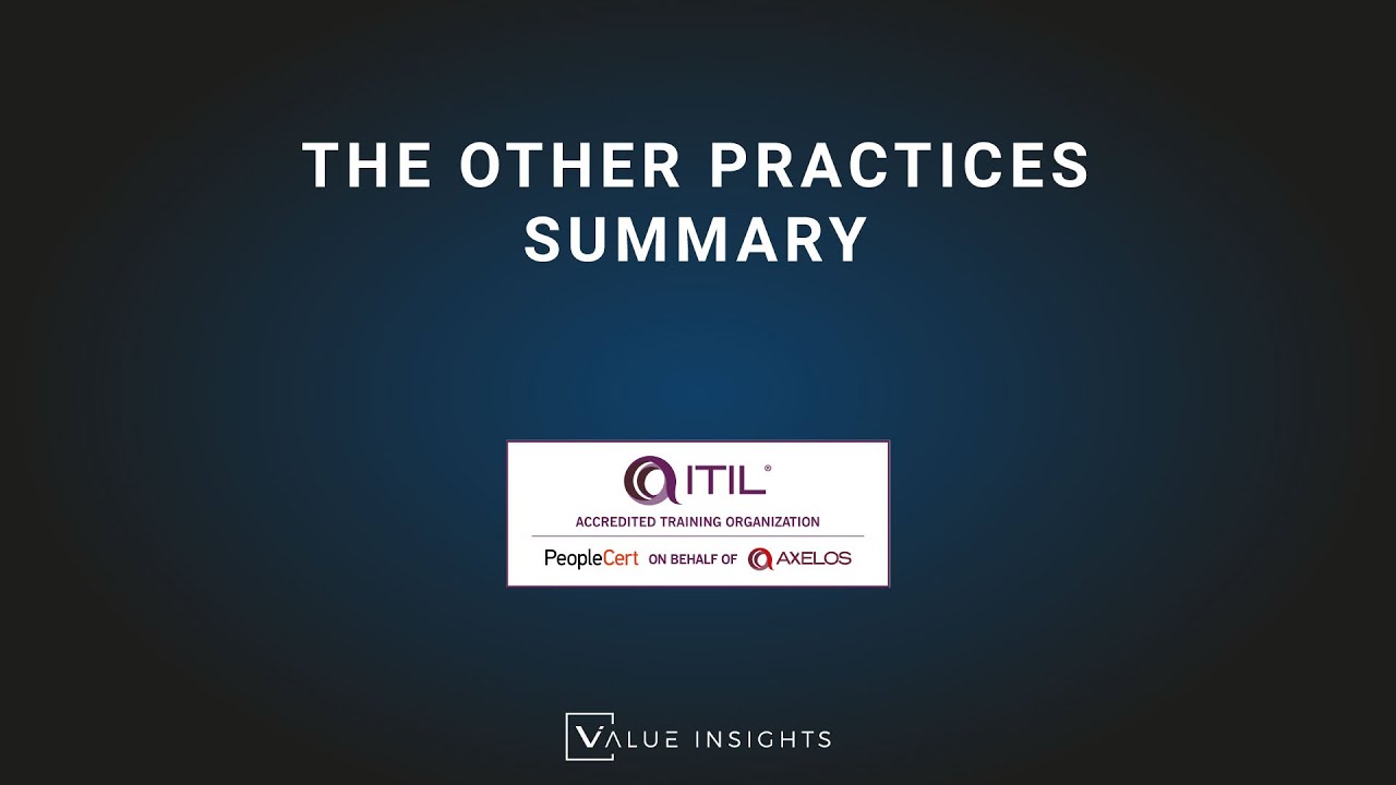 The Other Practices Summary