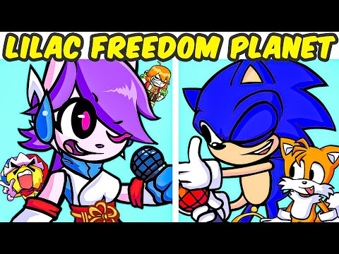Friday Night Funkin' VS Lilac VS Sonic & Tails VS Boyfriend (FNF MOD/Freedom Planet)
