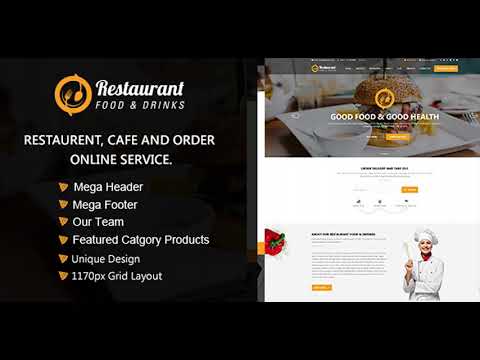 Restaurant OpenCart Theme | Themeforest Website Templates and Themes