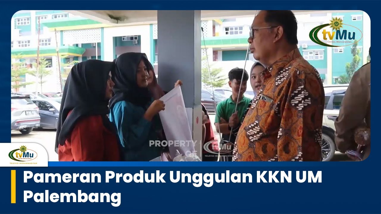 LPPM UM Palembang Gelar Pameran Produk Hasil KKN Angkatan ke-63