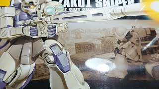 素組 ガンプラザクⅠスナイパーその１