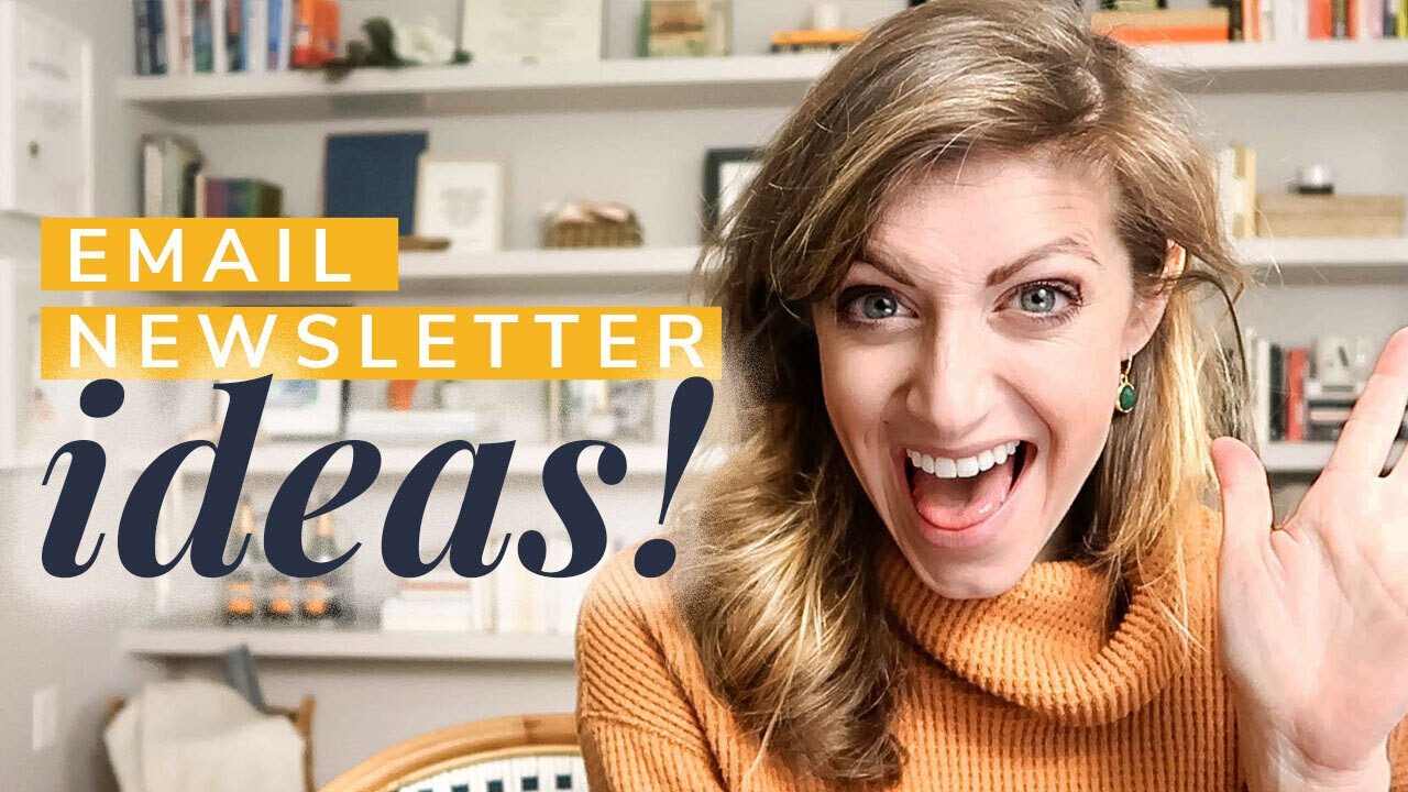 45 Email Newsletter Content Ideas!