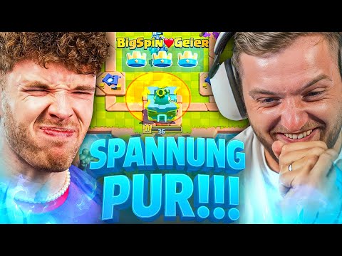 😨🤣NEUES BRUTALES FORMAT! - ES ist SO GEIL & INTENSE! | Clash Royale ESKALIERT gegen @BigSpinCR