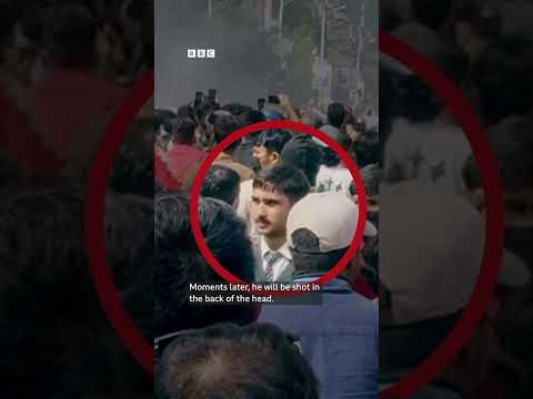 Nepal's Gen Z protest: BBC reveals police order to fire - BBC World Service #shorts