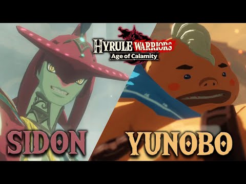 Sidon and Yunobo [Cutscene] - Hyrule Warriors: Age of Calamity