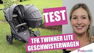 TFK Twinner Lite Premium Geschwisterwagen - Zwillingswagen  im TEST | babyartikel.de