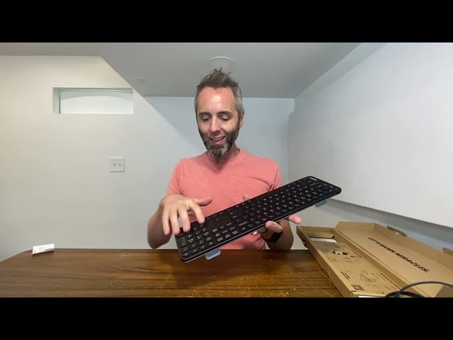 Best Full-Size Wireless Keyboard for Comfort and Functionality - alternate angle