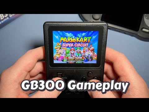GB300 Gameplay Showcase | 30 Games / All included platforms | $12 Budget Retro Handheld