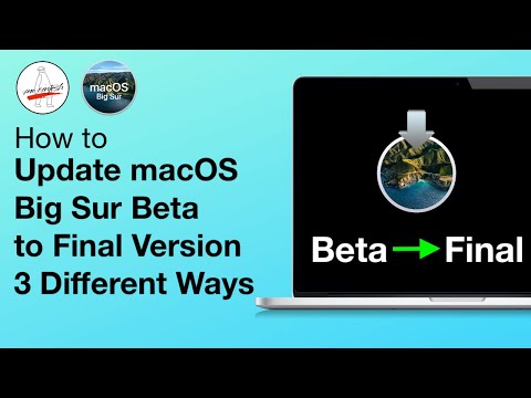 Update macOS Big Sur Beta to Final / Public Release Version! 3 Different Ways - Big Sur 11.5