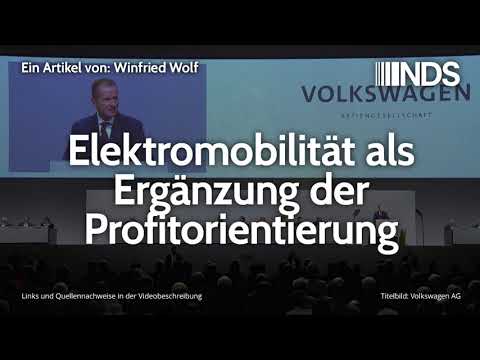 Elektromobilität als Ergänzung der Profitorientierung | Winfried Wolf | NachDenkSeiten-Podcast