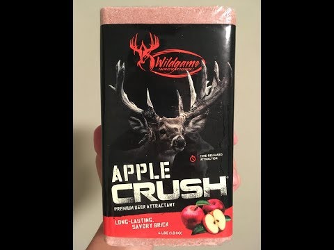 Review of Wildgame Innovations Apple Crush Deer Attractant