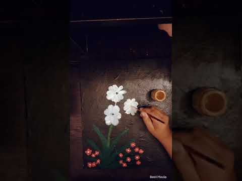 Easy painting| flowers| misba's art