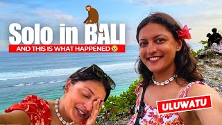 Travelled SOLO to Uluwatu BALI and this is WHAT HAPPENED! | Bali Travel Vlog 2025 | Things to do