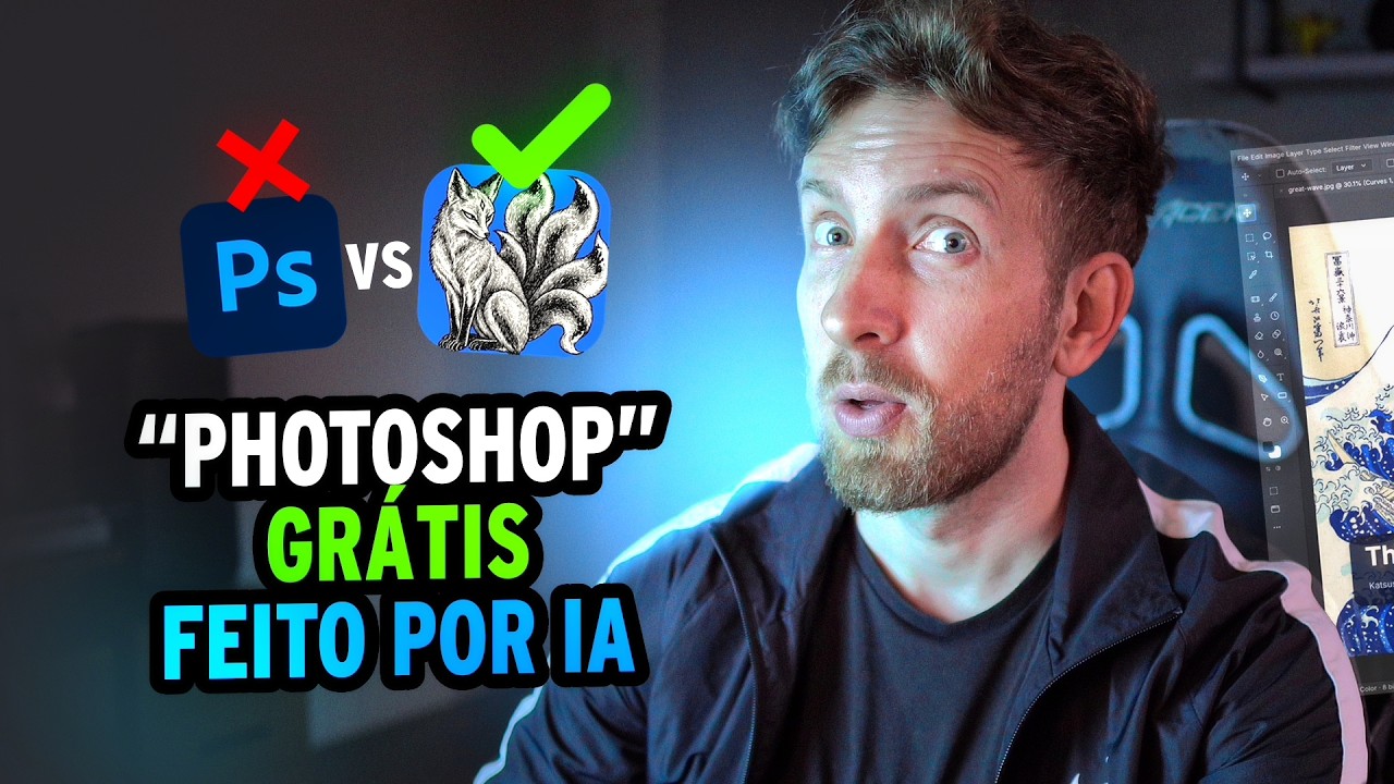 Testando o novo "PHOTOSHOP" Grátis feito por IA, será que PRESTA? Esse é o PHOTOCRAFT!  😱