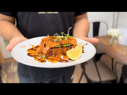 CAFE VLOG: HOUSE CURED SALMON BRUSCHETTA IN THE MAKING