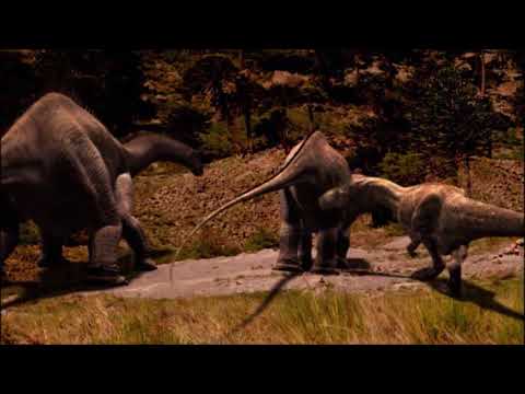 When Dinosaurs Roamed America - Allosaurus Hunting