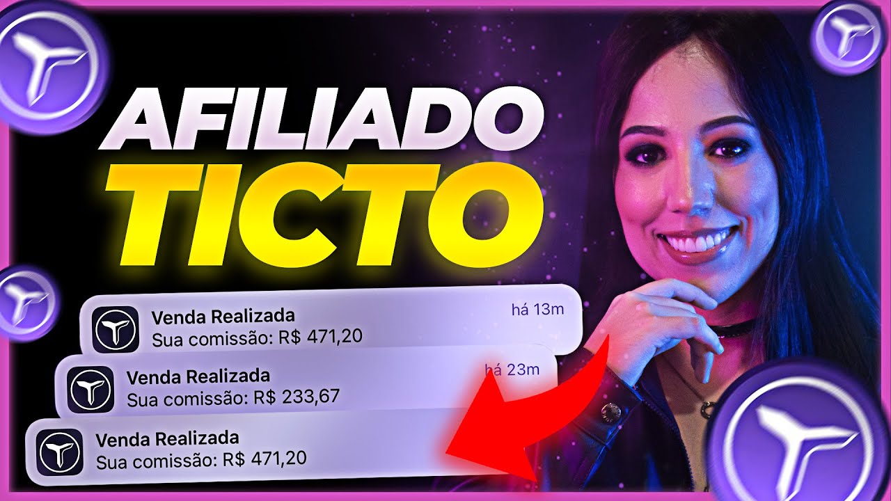 Como Vender Como AFILIADO na TICTO - Passo a Passo Completo