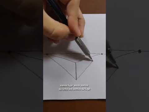 🔶COMO desenhar com perspectiva