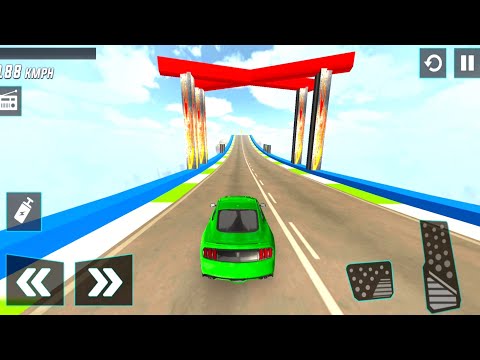Muscle Car Stunts 2020_ Mega Stunt Ramp Simulator_ GamePlay #13