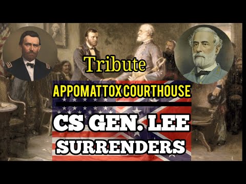 Remember Appomattox Courthouse Surrender