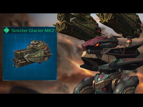 War Robots - How Strong Is The NEW Glacier Weapon On the Deathwing Ao Jun? | WR MK2 Gameplay