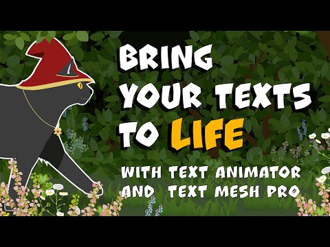 Bring your texts to life with Text Animator 💛  TextMeshPro Text Animation and effects