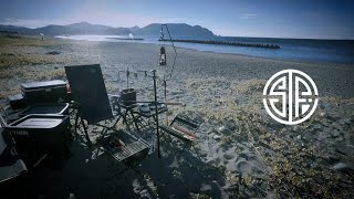 【キャンプ】#29 黒い無骨キャンプギア持って、今年最初で最後の海焚き火キャンプはハプニングの連続でしたwブラックキャンプ。