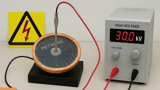 HIGH VOLTAGE - Dielectrophoresis (self assembling wires)