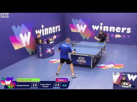 WINners CUP table 2  10.01  Boklag Roman - Aristarkhov Sergei   20:30