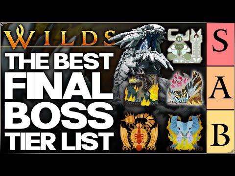 Monster Hunter Wilds - Best ULTIMATE Final Boss Monster Tier List - Most Difficult & Fun Ranked!