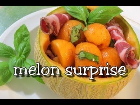 recette d'été : melon surprise