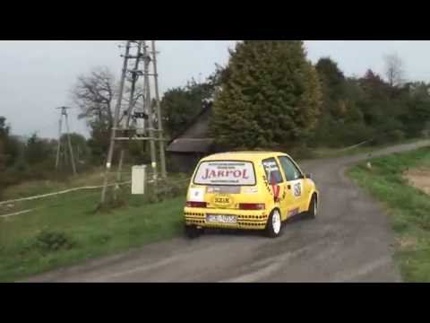 Dominik PRZYWARA / Kinga CESARZ - Fiat CC - "Super Oes Brzostek 2016" Gorzejowa 02-10-2016