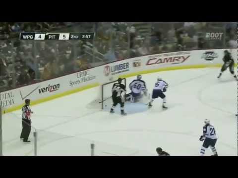 James Neal Hat Trick Against Winnipeg Jets 3/20/12