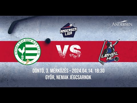 2024.04.14.  18:30 UNI Győr ETO HC -:- Lehel HC