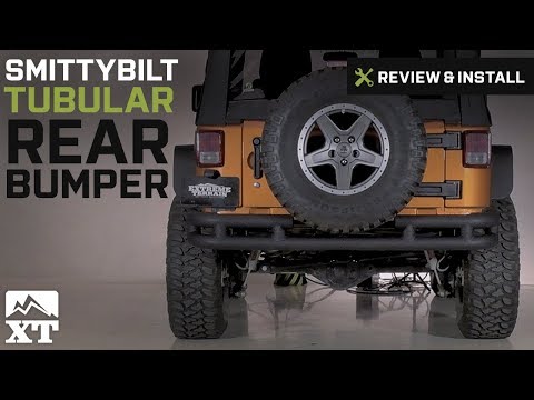 Jeep Wrangler Smittybilt Tubular Rear Bumper (2007-2017 JK) Review & Install
