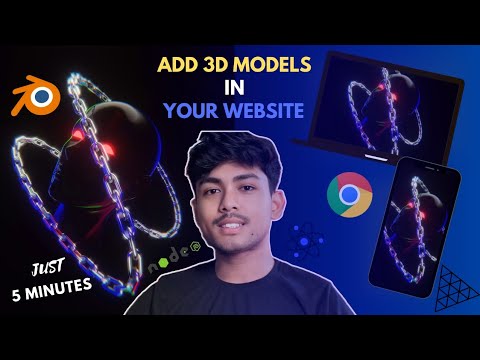 Add 3D Models to Your Website in 5 Minutes! | Quick & Easy Tutorial | @VictorAdhikary