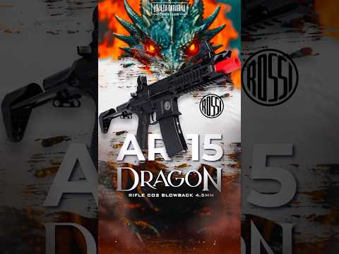 BLOWBACK!!!! Rossi Dragon AR-15 #shorts #airgun #blowback #rossi