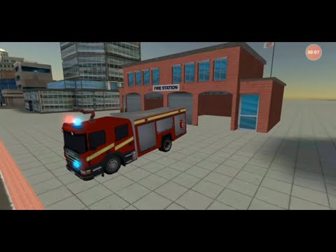 NY City FireFighter 2020 - Fire Truck Driver Rescues 3D - Android Gameplay