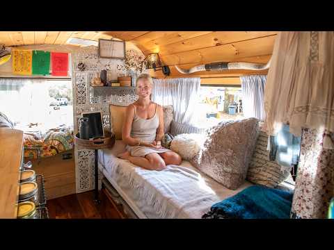 Solo Female - Freedom Found in a DIY Short School Bus