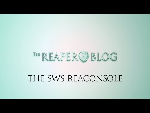 SWS ReaConsole Basic Overview