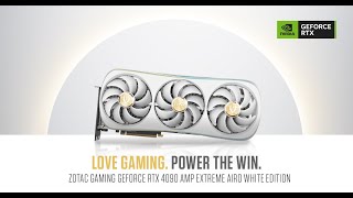 ZOTAC TV 第51回  #ZOTACの白いやつ こと ZOTAC GAMING GeForce RTX 4090 AMP White Extreme White Editionついに発売