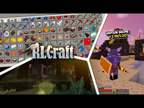 Unbelievable! RLCRAFT MCPE Support Addon V1.19/1.20 Released!
